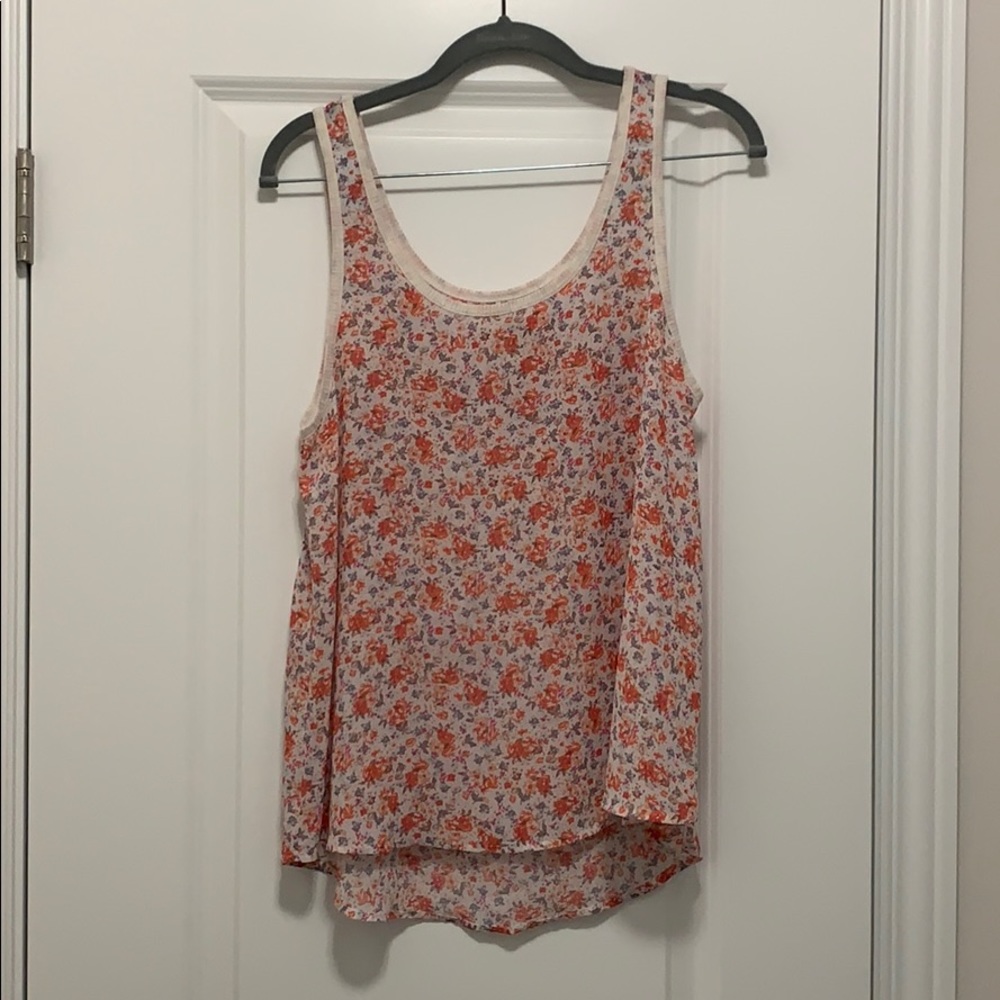 Floral Flowy Tank